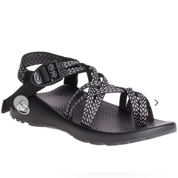 Chaco Shoes - CHACO WOMEN'S BLACK CLASSIC STYLE SANDALS, DUAL ADJUSTABLE STRAPS,SIZE 7.